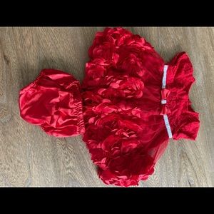 Nannette Baby Rose & Lace dress